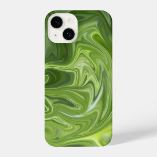 Green Abstrakt Mobile Case iPhone 14 Hülle