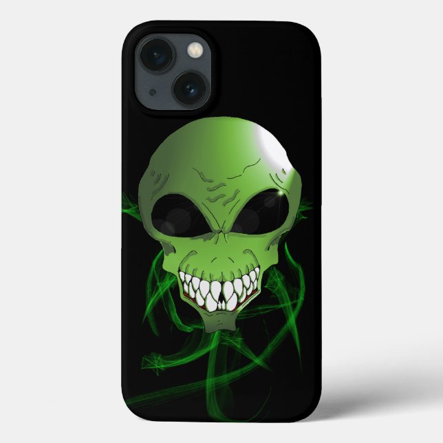 Green Alien Apple iPhone 8/7, Tough Phone Case (Rückseite)