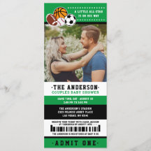 Green All Star Sport Ticket Paare Dusche Foto