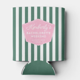 Green And Pink Beverly Hills Bachelorette Party Dosenkühler
