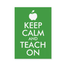 Green Apfel Behielt Ruhe und Teach On