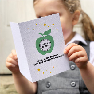 Green Apfel heute bin ich tapfer zurück in die Sch Karte