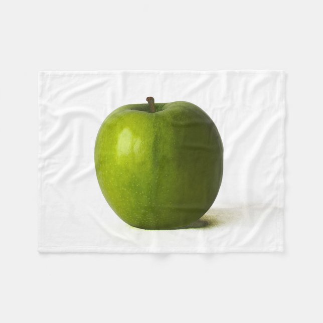 Green Apple fbcna Fleecedecke (Vorderseite (Horizontal))