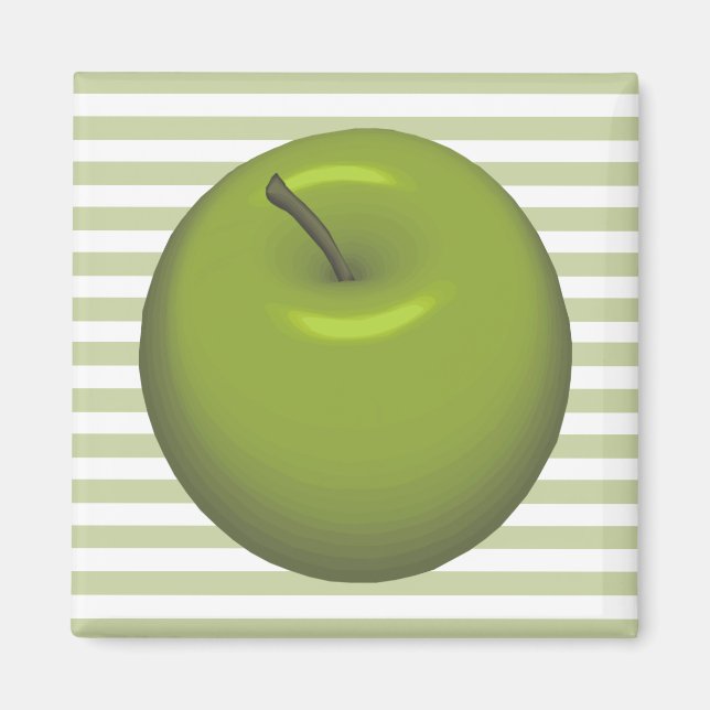 Green Apple Magnet (Vorne)