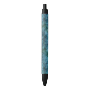 Green Aquamarin Aqua Blue Earth Ocean Marble Abstr Kugelschreiber