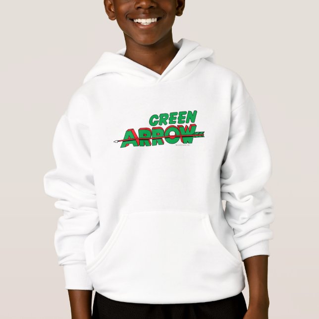 Green Arrow-Logo 2 Hoodie (Vorderseite)