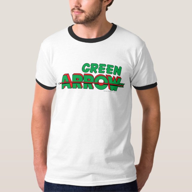 Green Arrow-Logo 2 T-Shirt (Vorderseite)
