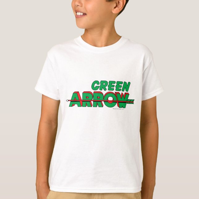 Green Arrow-Logo 2 T-Shirt (Vorderseite)