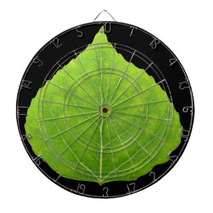 Green Aspen Leaf #11 Dartscheibe