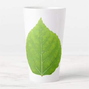 Green Aspen Leaf #11 Milchtasse
