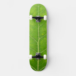 Green Aspen Leaf #11 Skateboard