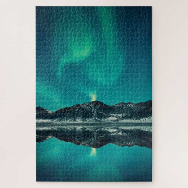 Green Aurora Lights (Vertikal)
