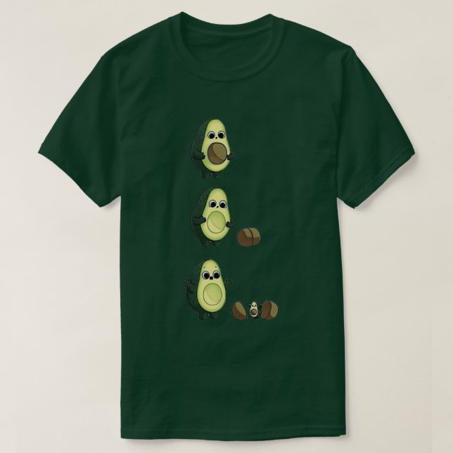 Green Avocado Classic TShirt (Design devant)