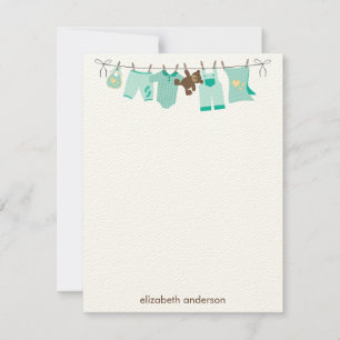 Green Baby ClotheslineVielen Dank für Ihre Anmerku Einladung