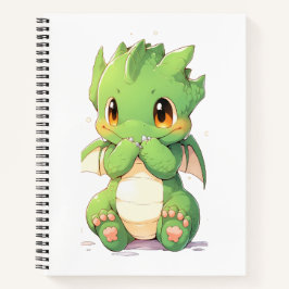 Green Baby Dragon Notizbuch