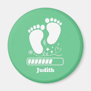 Green Baby Loading Magnet