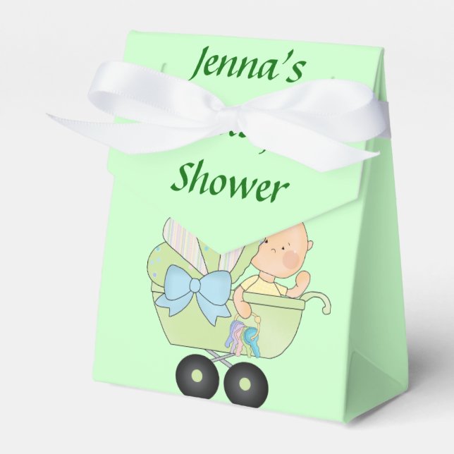Green Baby Showbox Geschenkschachtel (Vorderseite)