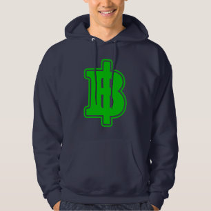 GREEN BAHT SIGN ฿ thailändischer ฿ Hoodie