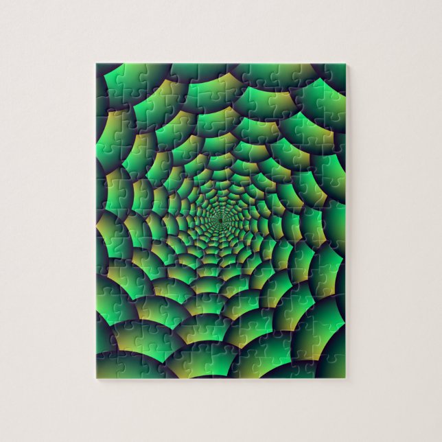 Green Ball Spiral Tunnel (Vertikal)