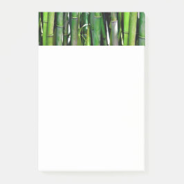 Green Bamboo Stalks Naturfotografie Post-it Klebezettel