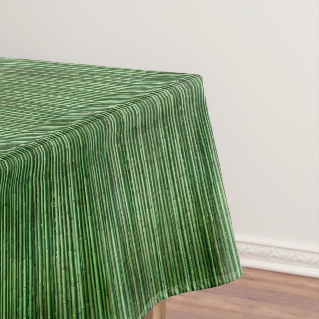 Green Bamboo Tischdecke (Beispiel)