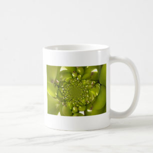 Green Banana Kaleidoskop Art Print/Graphic Kaffeetasse
