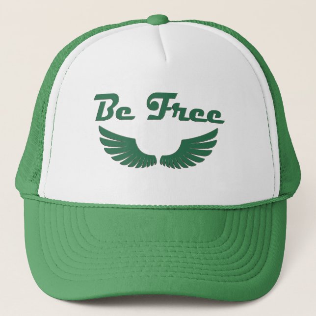 Green Be Free Casquette (Devant)