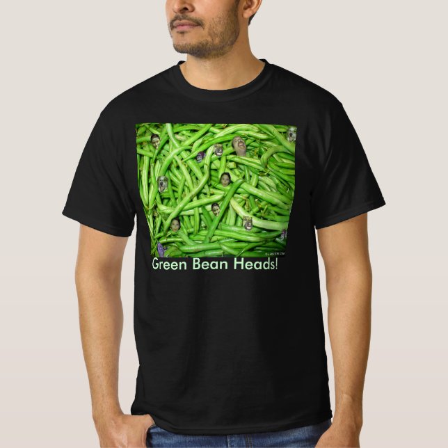 Green Bean Heads Valve T-Shirt (Vorderseite)