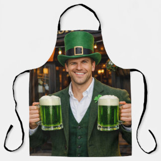 Green Beer Irish All-Over Print Apron number 2 Schürze
