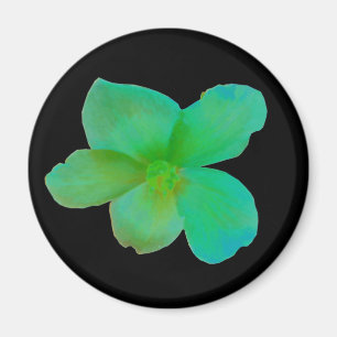 Green Begonia Magnet