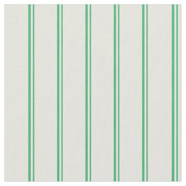 Green & Beige Muster der Streifen Stoff (Nahaufnahme)