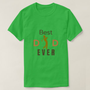Green Best Vater jemals Golfer Cool Moderner Tag d T-Shirt