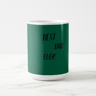 Green "Best Vater jemals Kaffeetasse