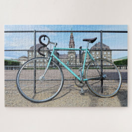 Green Bicycle im Christiansborg Palace, Kopenhagen