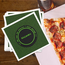 Green Binary Machine Code - Computer Business Typ