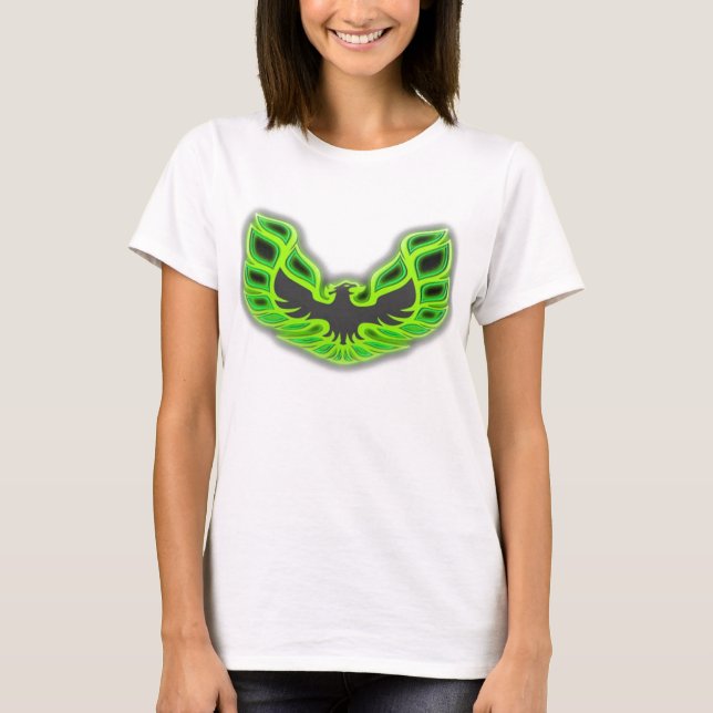Green Bird Wings T-Shirt (Vorderseite)