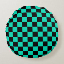 Green Black Checkered Karo Pattern