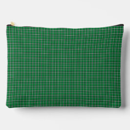 Green Black Plaid Classic Pattern Modern Zubehörtasche