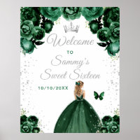 Green Blonde Hair Princess 16 . Geburtstag Willkom