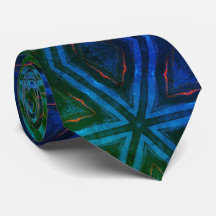 Green Blue Abstrakt Star Muster