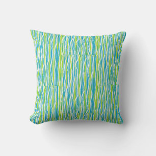 Green Blue Aqua Kissen Kissen für Couchbett oder S