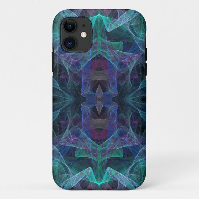 Green, Blue & Black iPhone 5 Benutzerdefinierte Ca Case-Mate iPhone Hülle (Rückseite)