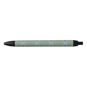 Green Blue Lila Geometric Kugelschreiber