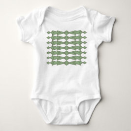 Green Bowties Baby Bodysuit Strampler