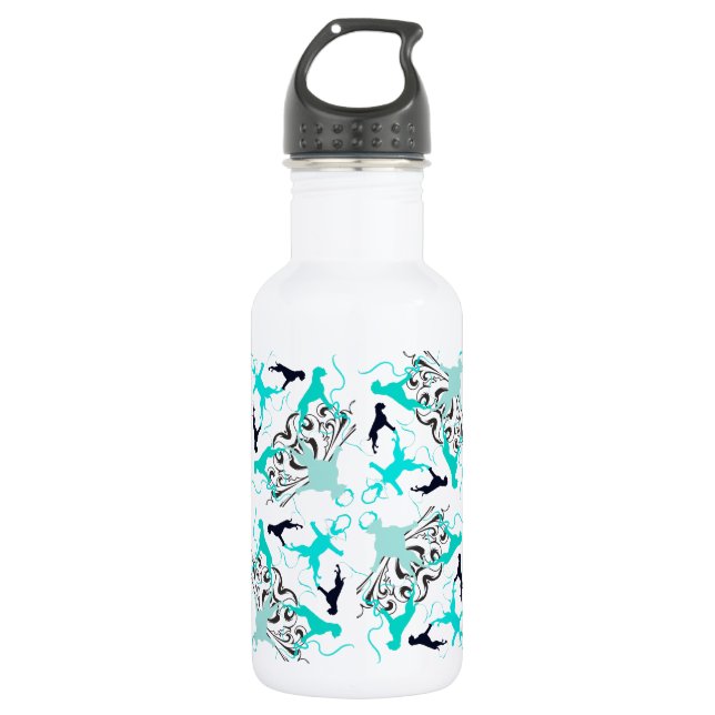 Green Boxerdogs Trinkflasche (Vorderseite)