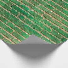 Green Brick Wall