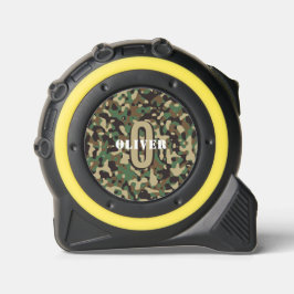 Green Brown Beige Camouflage Camouflage Monogram N Maßband