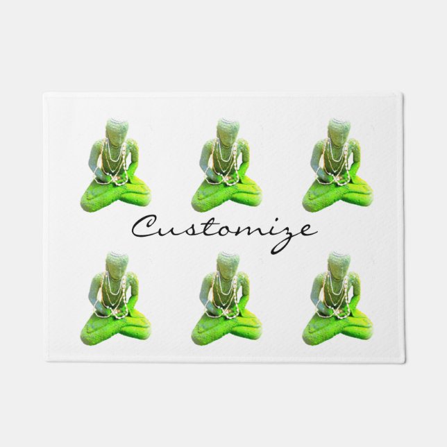 Green Buddhas Thunder_Cove Fußmatte (Vorderseite)