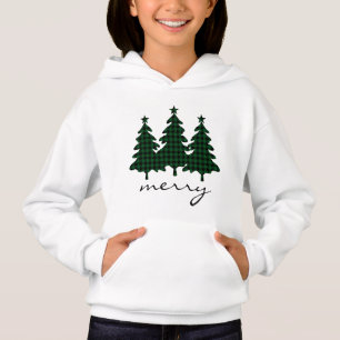 Green Buffalo Karo Pine Trees Hoodie