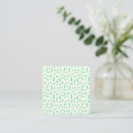 Green Bug Note Card Mitteilungskarte
